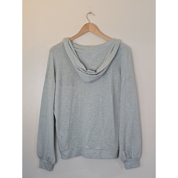 Travis Mathew OCEANA CLOUD Hoodie Sweatshirt Heather Desert Sage Size Small - Picture 5 of 11